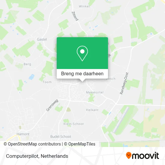 Computerpilot kaart