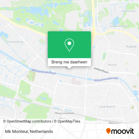 Mk Monteur kaart