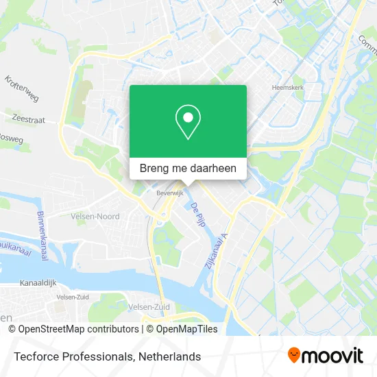 Tecforce Professionals kaart