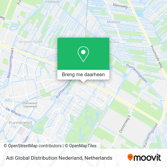 Adi Global Distribution Nederland kaart