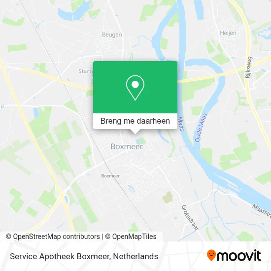 Service Apotheek Boxmeer kaart
