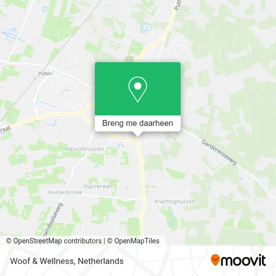 Woof & Wellness kaart