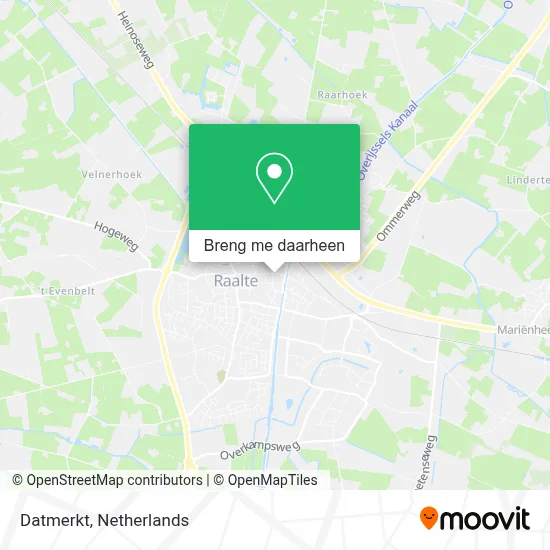 Datmerkt kaart