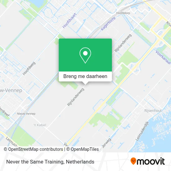 Never the Same Training kaart