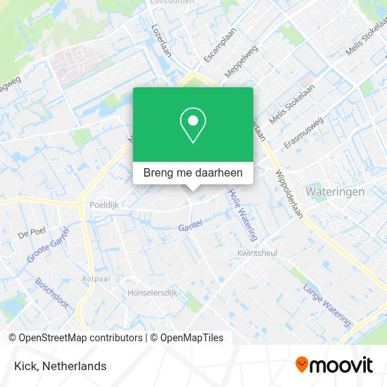 Kick kaart