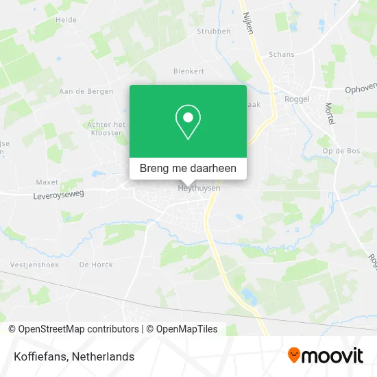 Koffiefans kaart