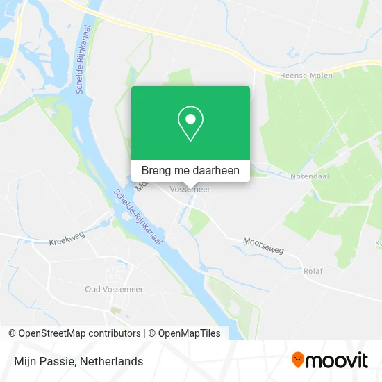 Mijn Passie kaart