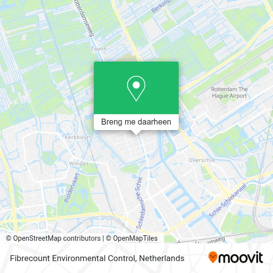 Fibrecount Environmental Control kaart