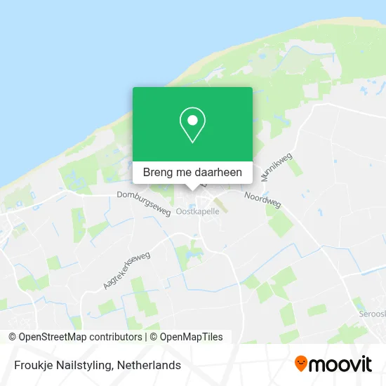Froukje Nailstyling kaart
