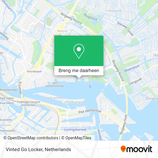 Vinted Go Locker kaart