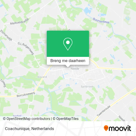 Coachunique kaart