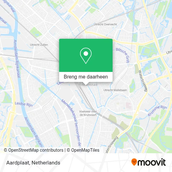 Aardplaat kaart