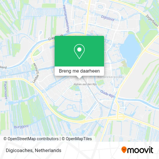 Digicoaches kaart