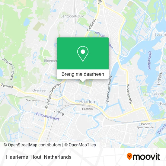 Haarlems_Hout kaart