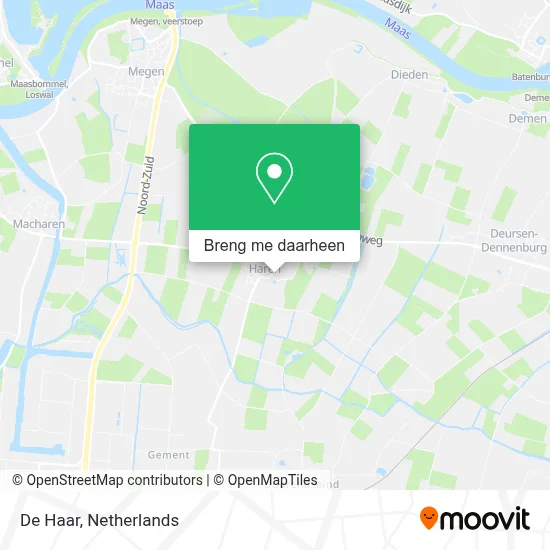 De Haar kaart