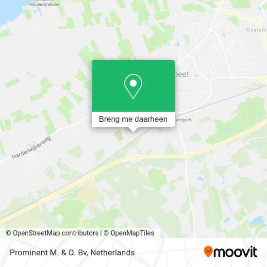 Prominent M. & O. Bv kaart