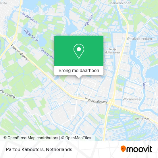 Partou Kabouters kaart