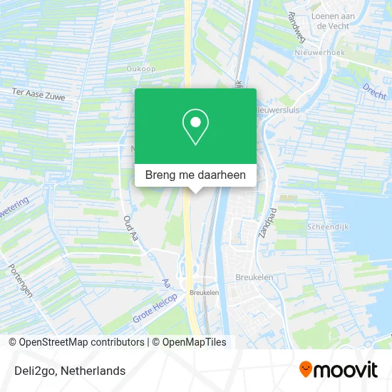 Deli2go kaart