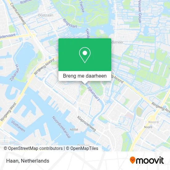 Haan kaart