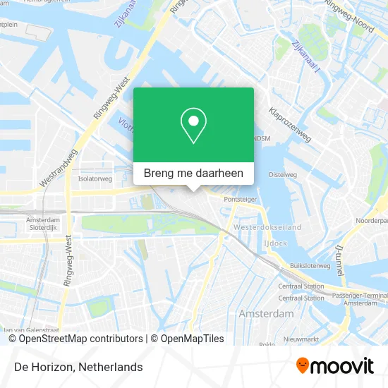 De Horizon kaart