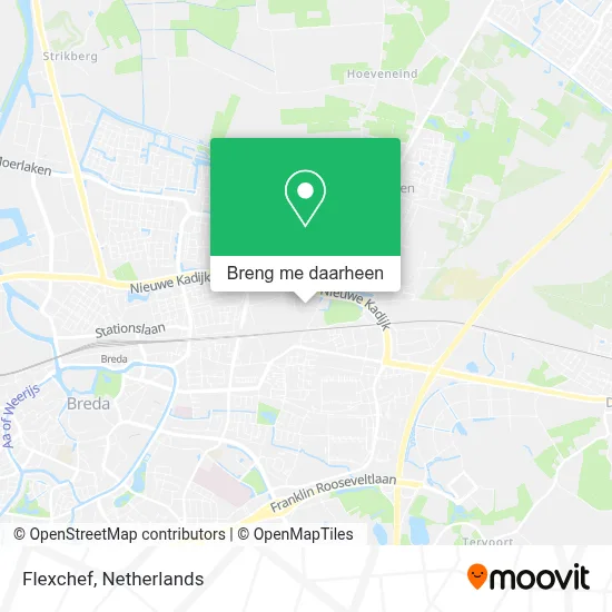 Flexchef kaart