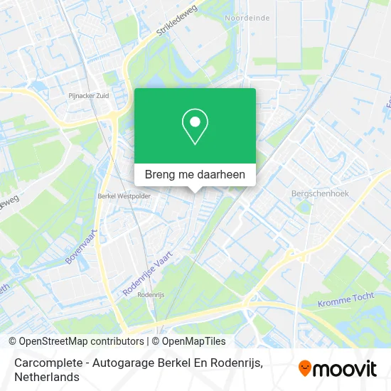 Carcomplete - Autogarage Berkel En Rodenrijs kaart