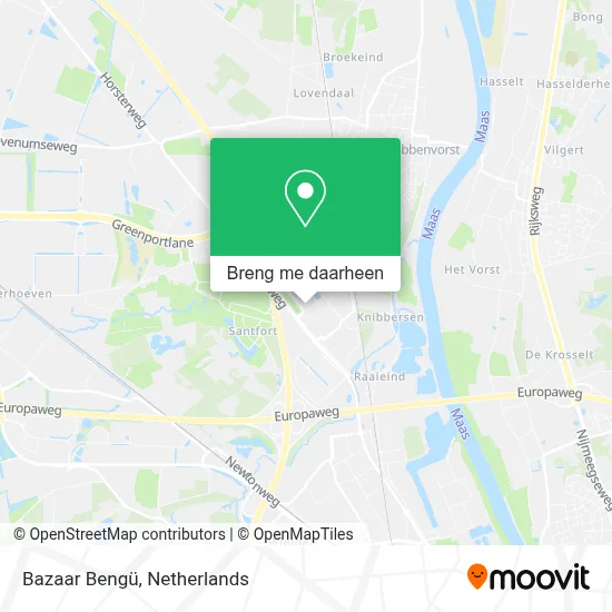 Bazaar Bengü kaart