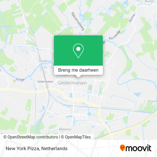 New York Pizza kaart
