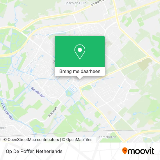 Op De Poffer kaart