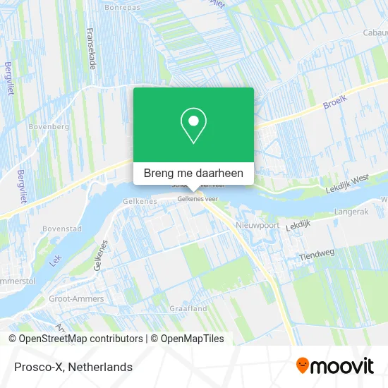 Prosco-X kaart