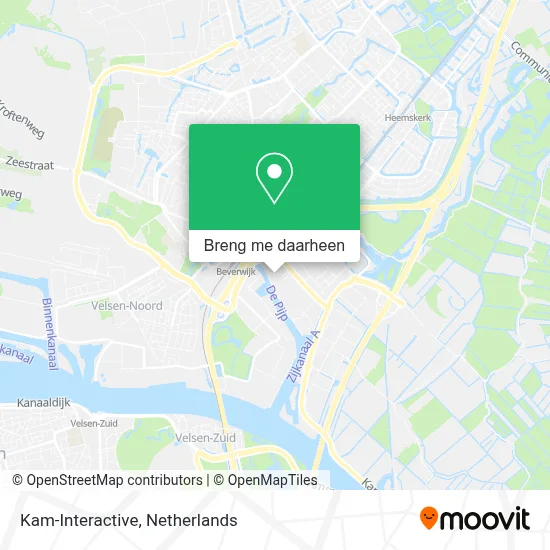 Kam-Interactive kaart