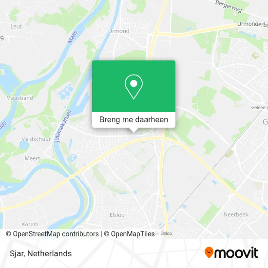 Sjar kaart