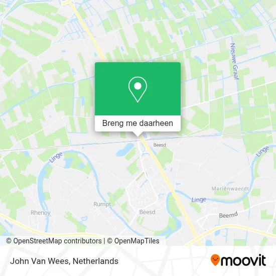 John Van Wees kaart