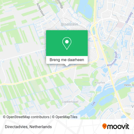 Directadvies kaart