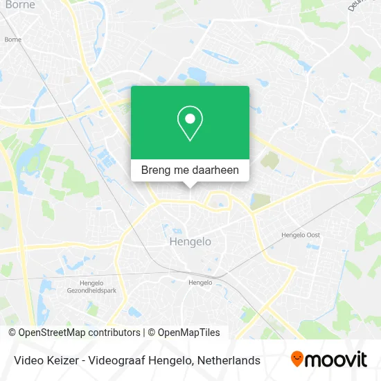 Video Keizer - Videograaf Hengelo kaart