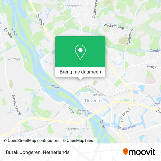 Burak Jongeren kaart