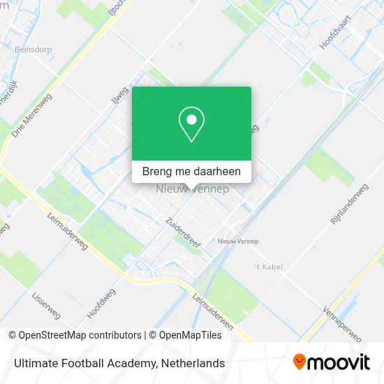 Ultimate Football Academy kaart