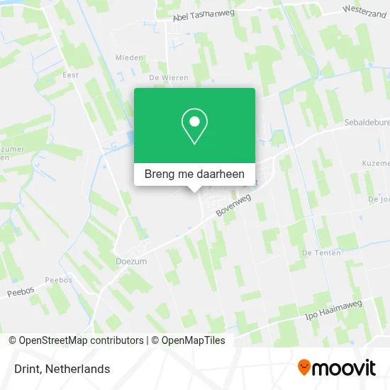 Drint kaart