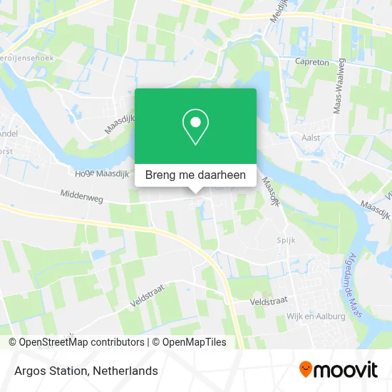 Argos Station kaart