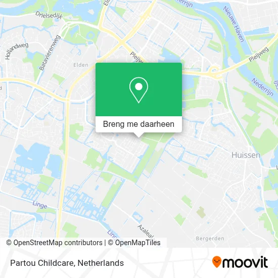 Partou Childcare kaart