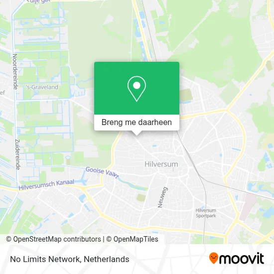 No Limits Network kaart