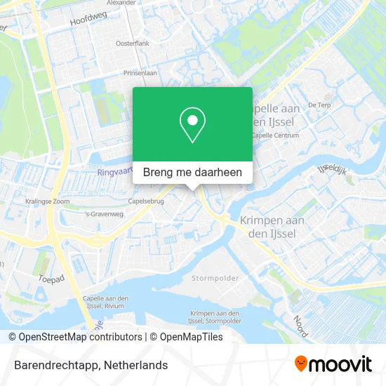 Barendrechtapp kaart