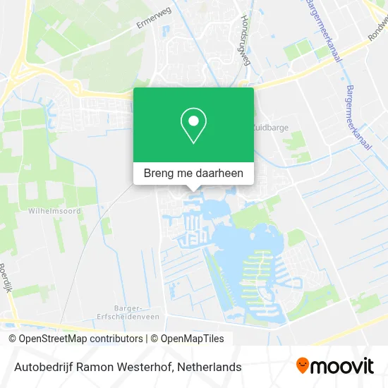 Autobedrijf Ramon Westerhof kaart