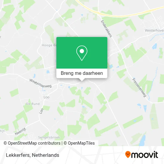 Lekkerfers kaart