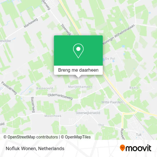 Nofluk Wonen kaart