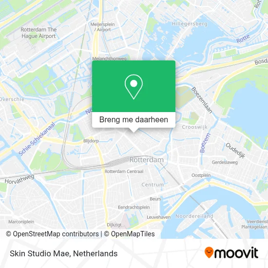 Skin Studio Mae kaart