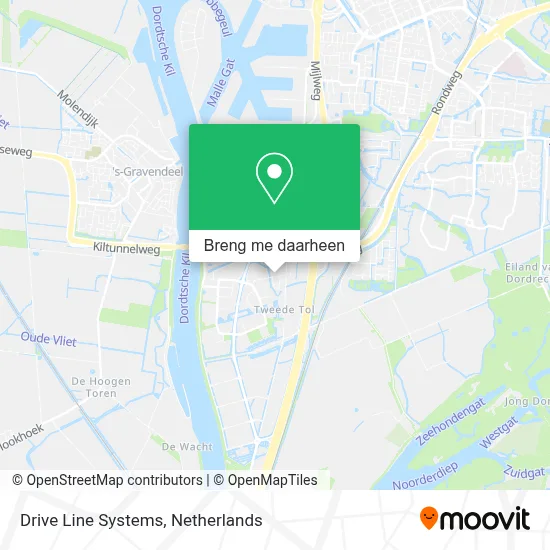 Drive Line Systems kaart