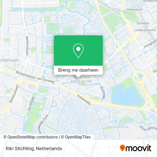 Riki Stichting kaart