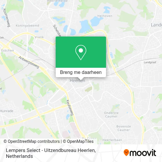 Lempers Select - Uitzendbureau Heerlen kaart