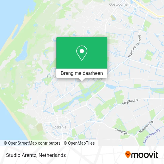 Studio Arentz kaart